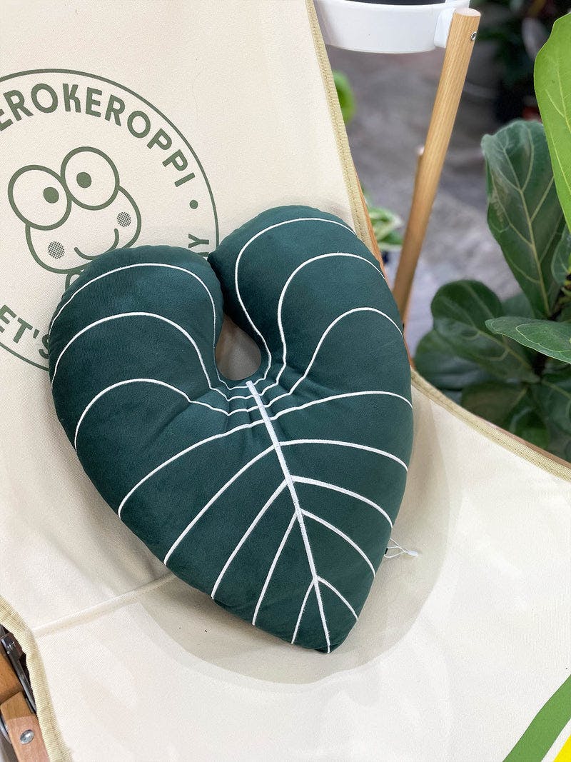 Green Plant Pillow