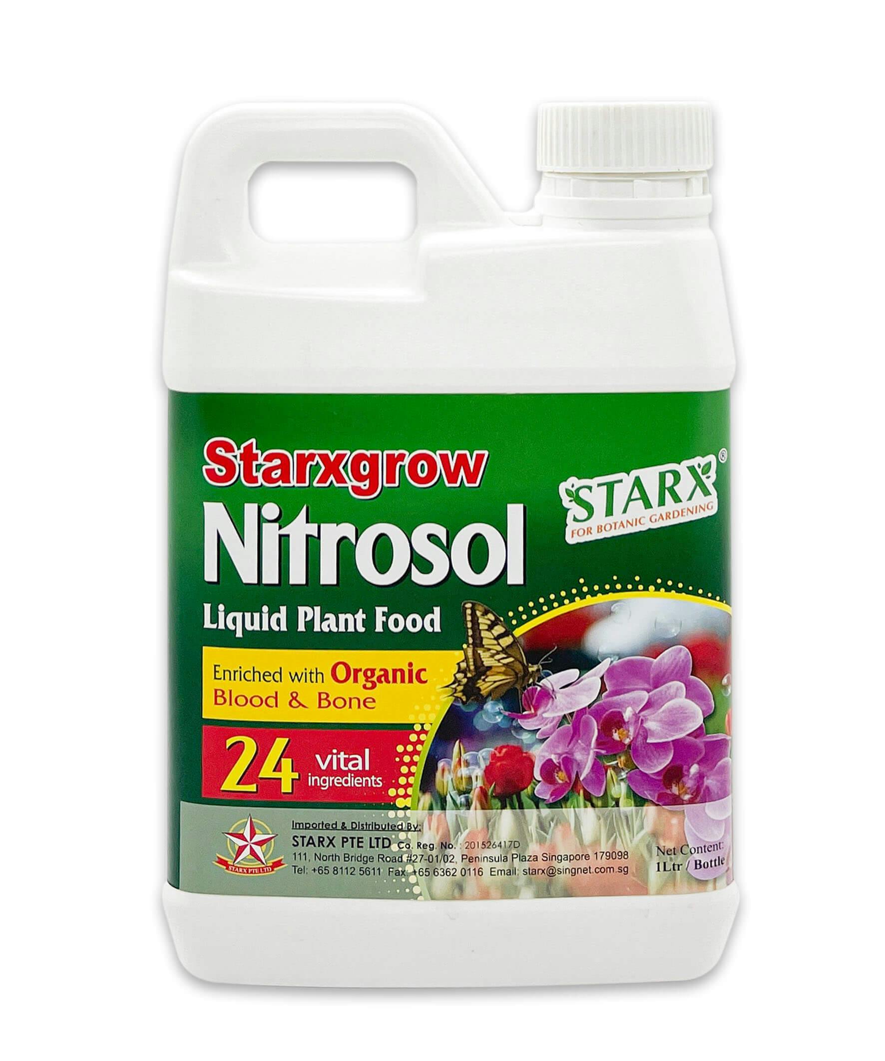 NITROSOL LIQUID PLANT FOOD CONCENTRATE