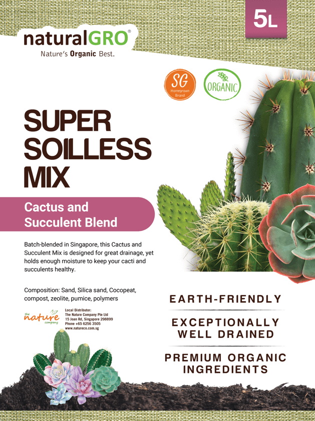 Super Soilless Cactus Mix 5L